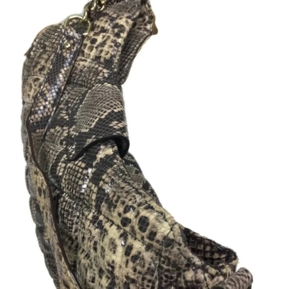 Kate Spade Snake Print Shoulder Bag - Black and Cream - Picture 14 of 14